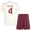 Camisola + Calções FC Bayern de Munique De Ligt 4 Champions League Criança Equipamento 3ª 23/24